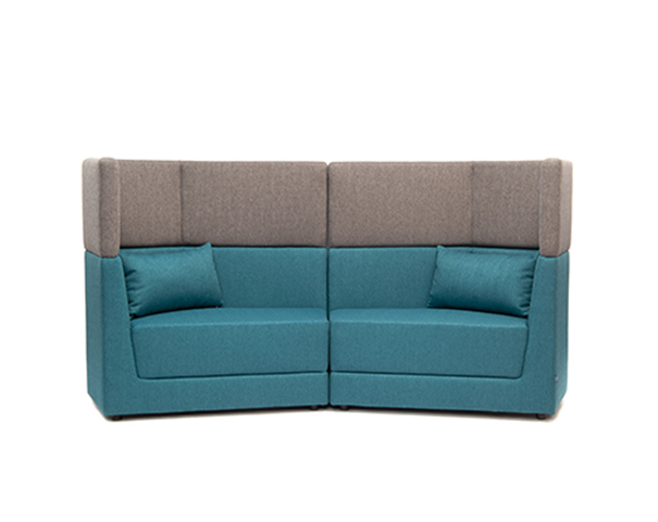 Модульный диван двухместный  Element h.1120 с высокой спинкой